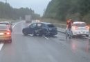 Ranná nehoda na diaľnici pri Hybiach