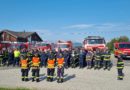 Taktické cvičenie dobrovoľných hasičov pri Liptovskom Trnovci