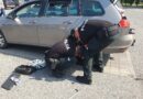 Policajti pomohli s opravou defektu