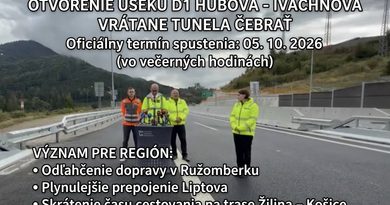 Termín otvorenia diaľnice