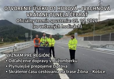 Termín otvorenia diaľnice